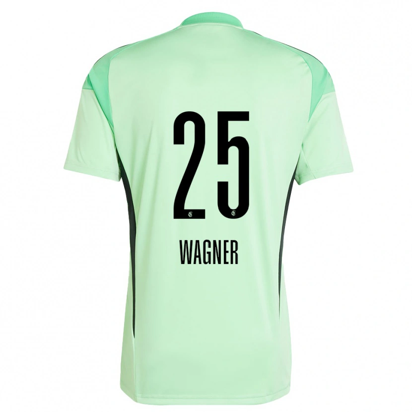 Danxen Criança Allison Wagner #25 Verde Claro Preto Camisola Guarda-Redes 2025/26 Camisa