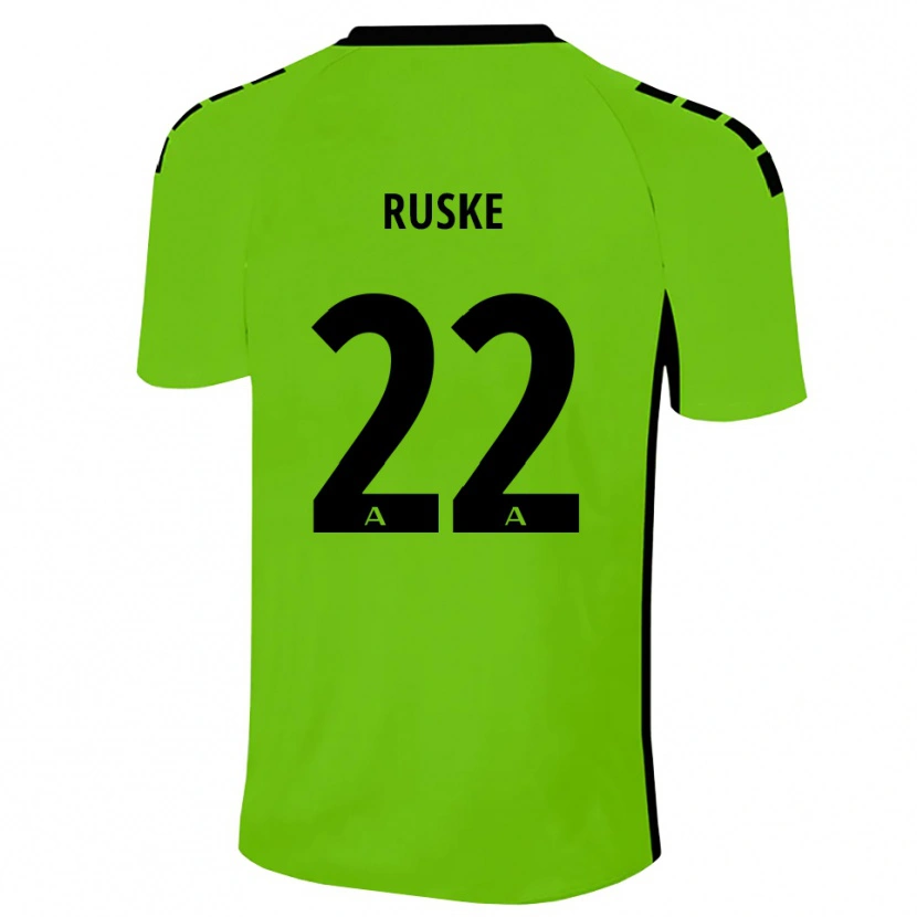 Danxen Criança Neo Ruske #22 Verde Grama Preto Camisola Guarda-Redes 2025/26 Camisa