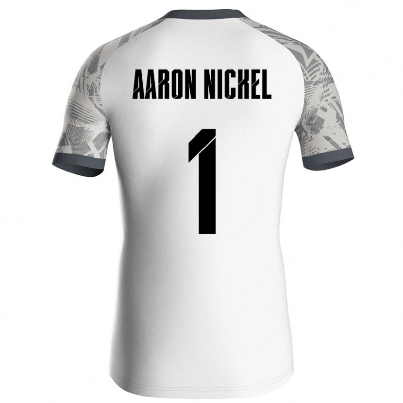 Danxen Criança Arvit Aaron Nickel #1 Cinza Branco Camisola Guarda-Redes 2025/26 Camisa