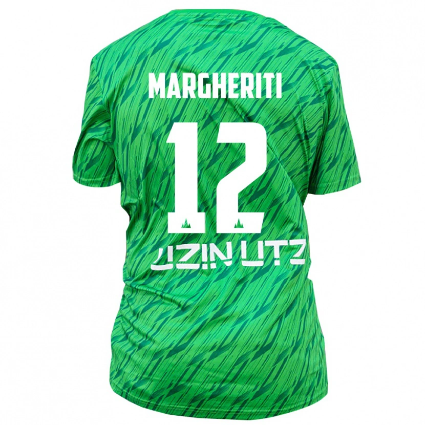 Danxen Criança Danilo Margheriti #12 Verde Vermelho Camisola Guarda-Redes 2025/26 Camisa