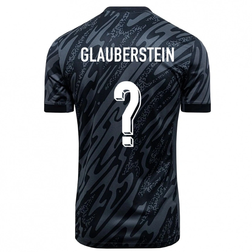 Danxen Criança Jonas Glauberstein #0 Preto Cinza Camisola Guarda-Redes 2025/26 Camisa