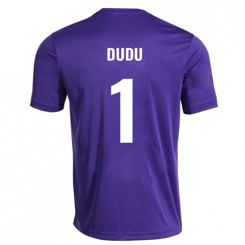 Danxen Criança Dudu #1 Roxo Branco Camisola Guarda-Redes 2025/26 Camisa