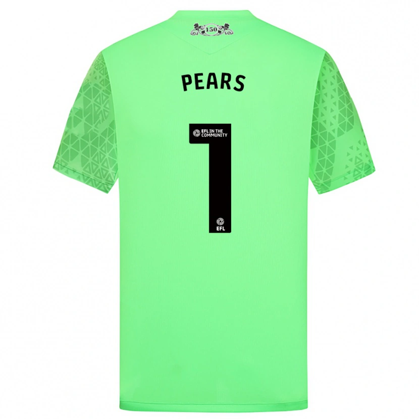 Danxen Criança Aynsley Pears #1 Verde Fluorescente Camisola Guarda-Redes 2025/26 Camisa