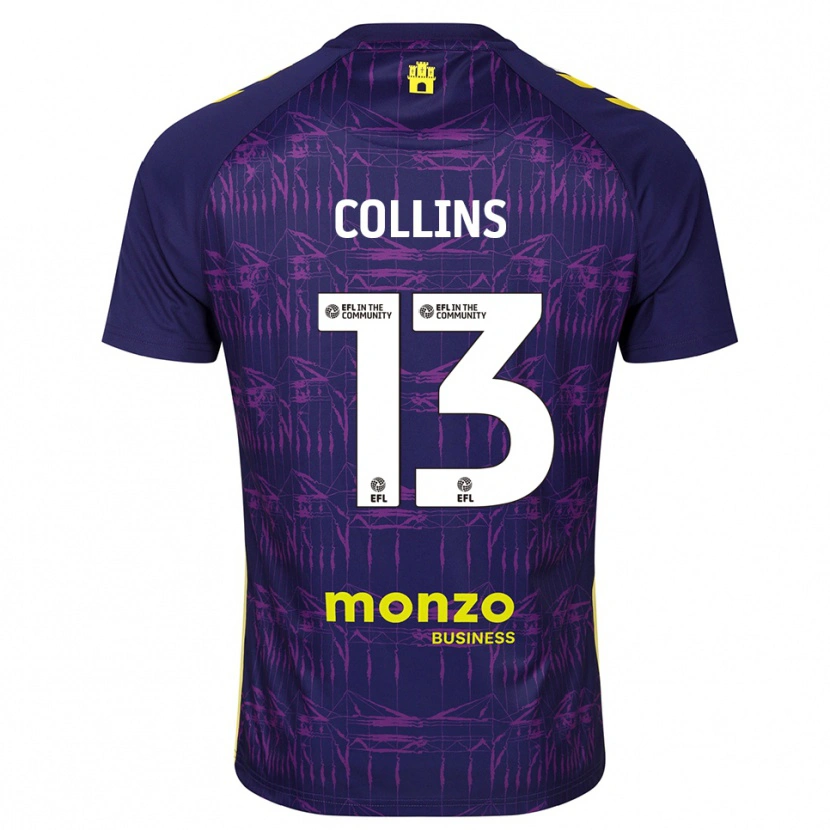 Danxen Criança Ben Wilson #13 Amarelo Roxo Camisola Guarda-Redes 2025/26 Camisa