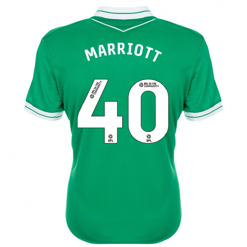 Danxen Criança Monty Marriott #40 Verde Branco Camisola Guarda-Redes 2025/26 Camisa