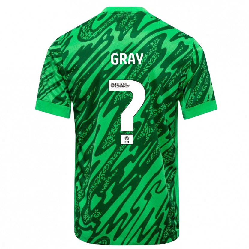 Danxen Criança Jessica Gray #0 Verde Floresta Camisola Guarda-Redes 2025/26 Camisa
