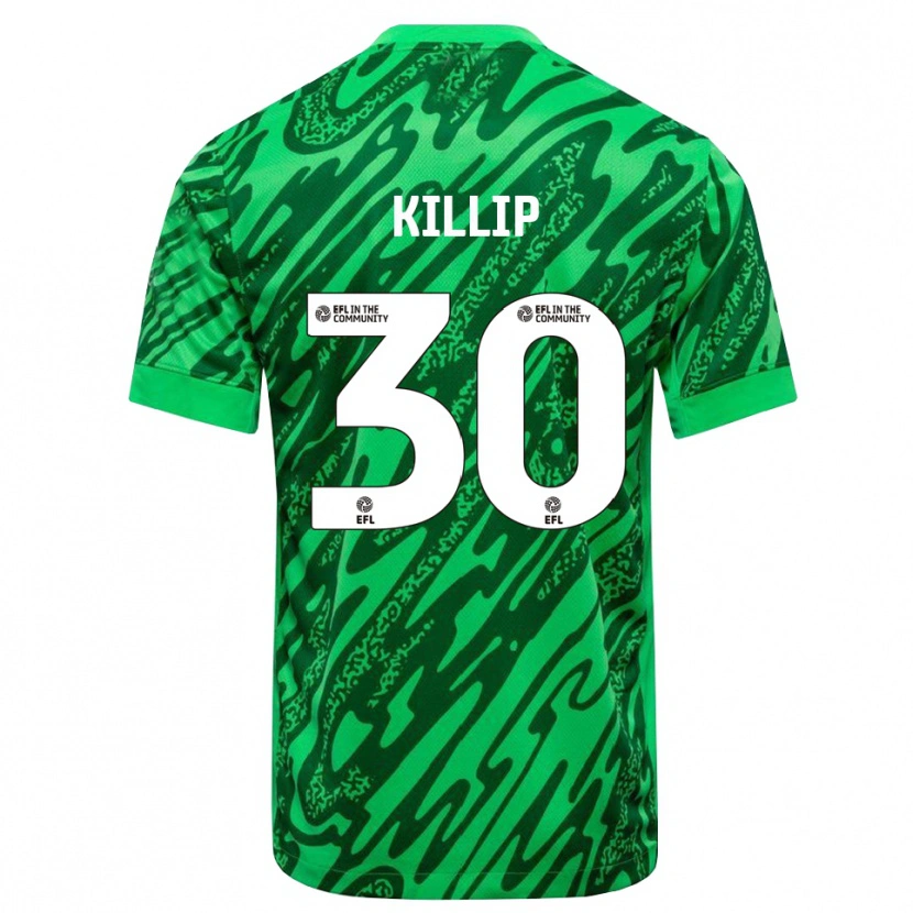 Danxen Criança Ben Killip #30 Verde Floresta Camisola Guarda-Redes 2025/26 Camisa