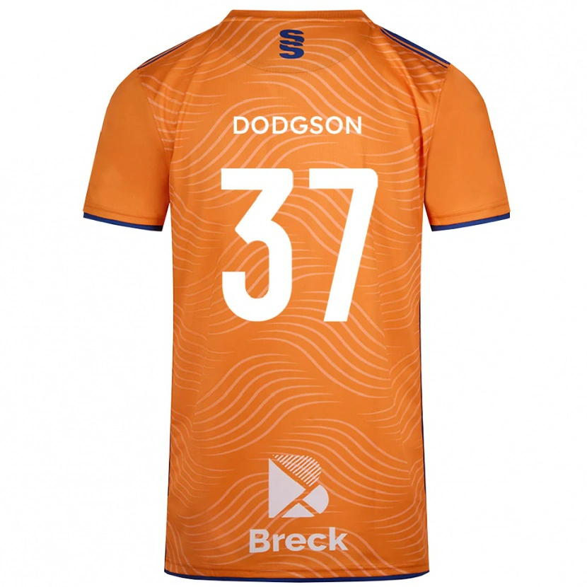 Danxen Criança Ewan Dodgson #37 Preto Laranja Camisola Guarda-Redes 2025/26 Camisa