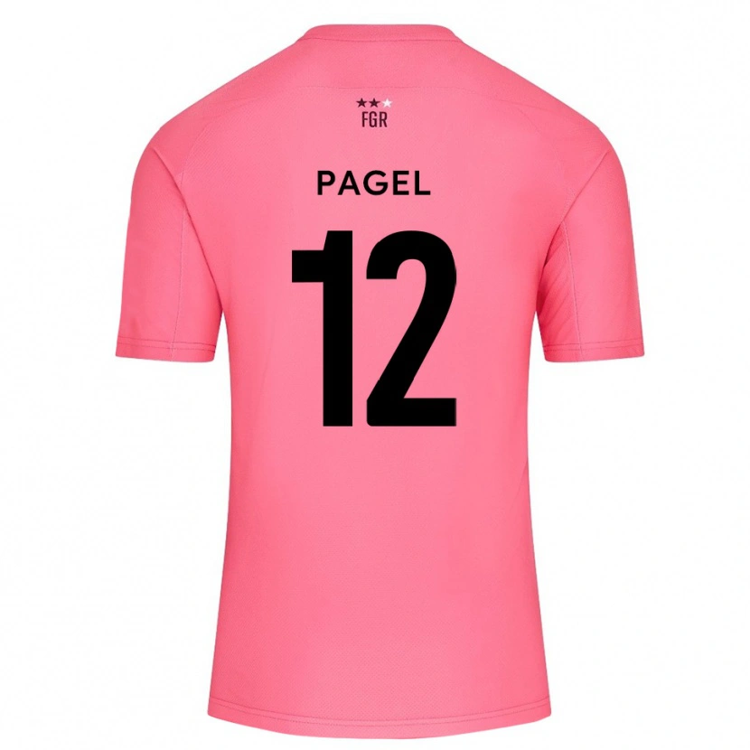Danxen Criança Fiachra Pagel #12 Rosa Flor De Cerejeira Camisola Guarda-Redes 2025/26 Camisa