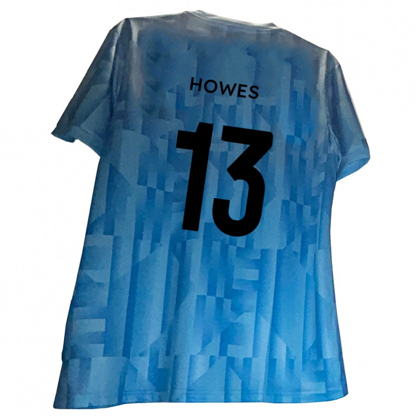 Danxen Criança Sam Howes #13 Azul Branco Camisola Guarda-Redes 2025/26 Camisa