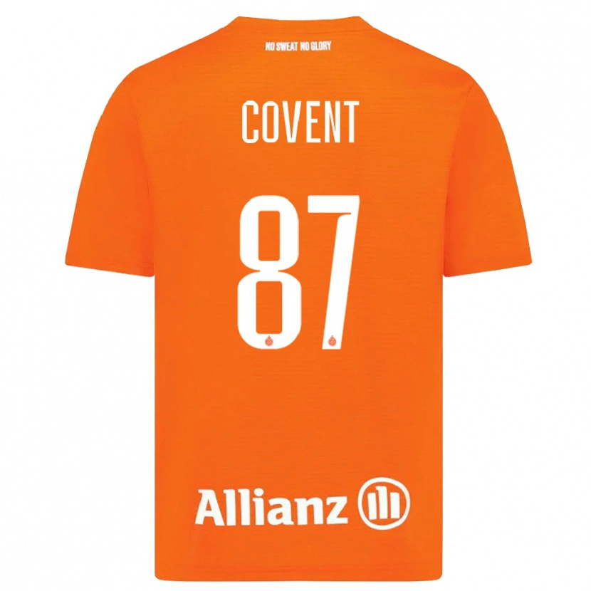 Danxen Criança Jorijn Covent #87 Laranja Branco Camisola Guarda-Redes 2025/26 Camisa