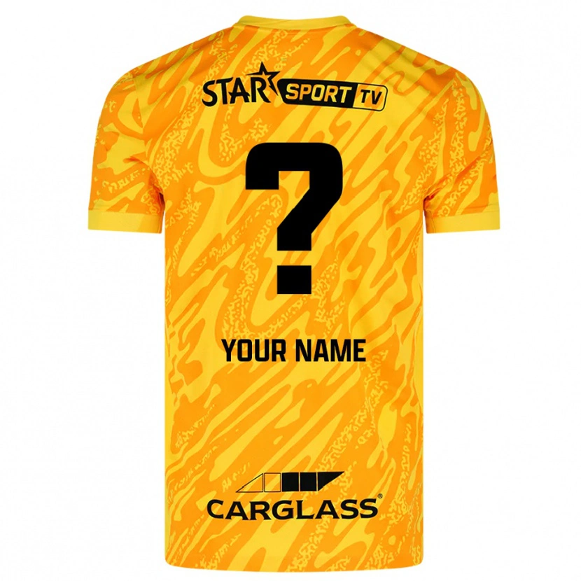 Danxen Criança KRC Genk Laranja Amarelo Preto Camisola Guarda-Redes 2025/26 Camisa