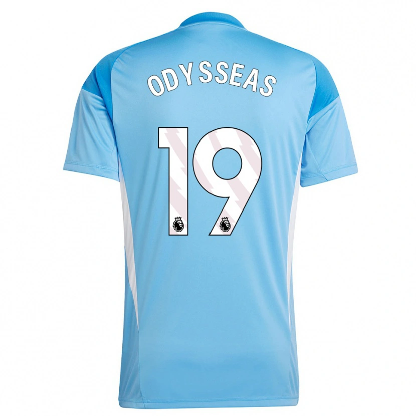 Danxen Criança Odysseas Vlachodimos #19 Azul Branco Camisola Guarda-Redes 2025/26 Camisa
