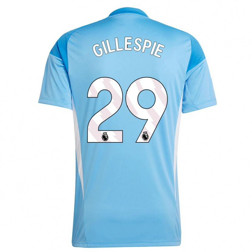 Danxen Criança Mark Gillespie #29 Azul Branco Camisola Guarda-Redes 2025/26 Camisa