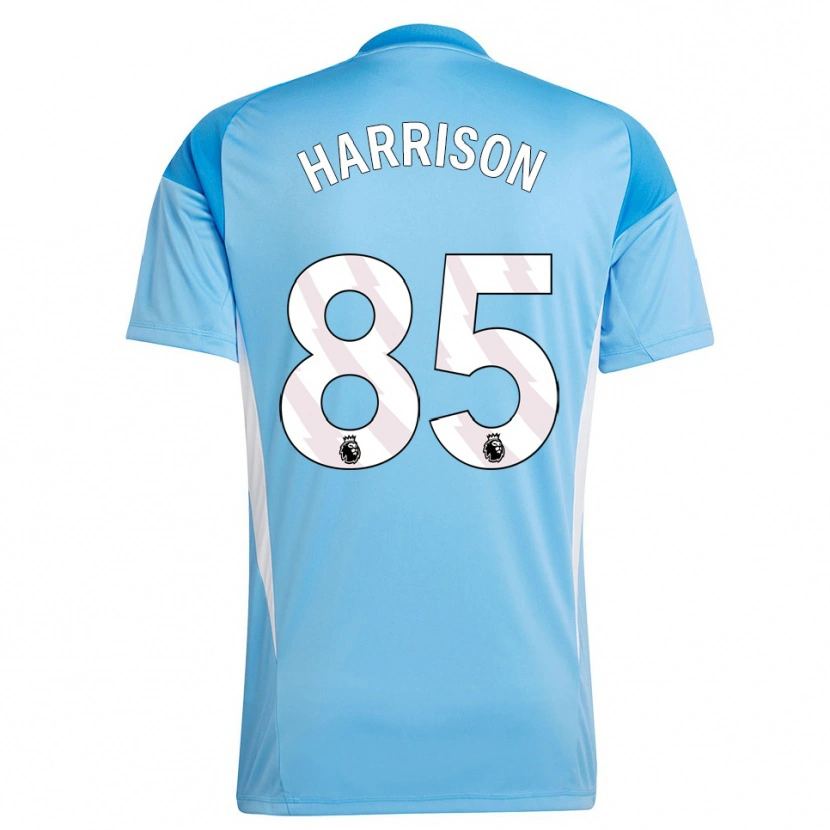 Danxen Criança Adam Harrison #85 Azul Branco Camisola Guarda-Redes 2025/26 Camisa