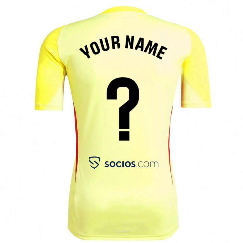 Danxen Criança Sevilla FC Amarelo Vermelho Preto Camisola Guarda-Redes 2025/26 Camisa