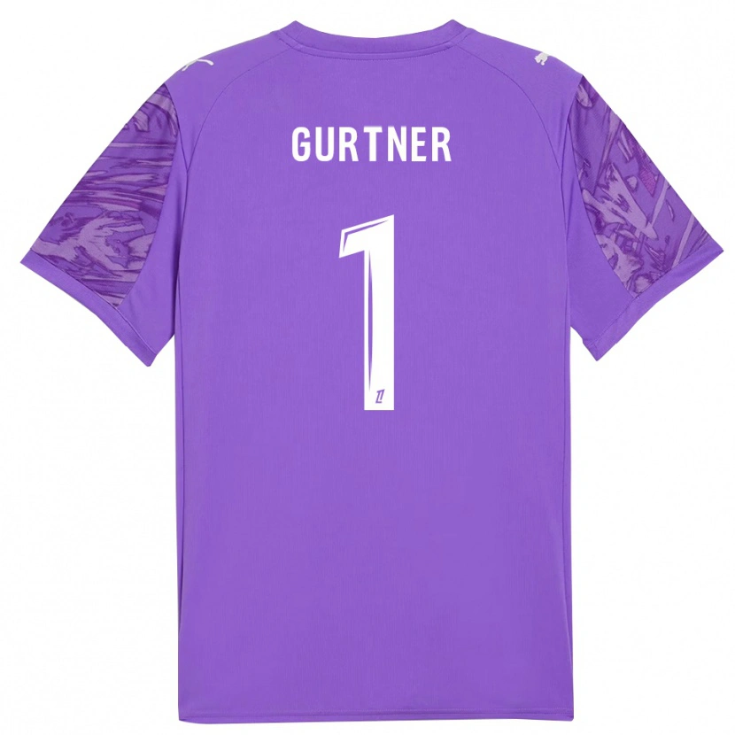 Danxen Criança Régis Gurtner #1 Lilás Branco Camisola Guarda-Redes 2025/26 Camisa
