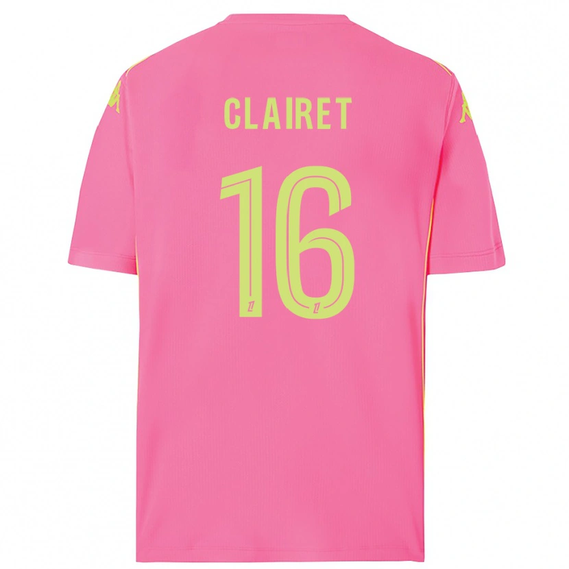 Danxen Criança Duncan Clairet #16 Rosa Choque Camisola Guarda-Redes 2025/26 Camisa