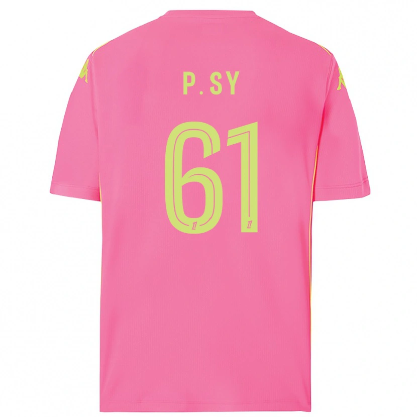 Danxen Criança Pape Sy #61 Rosa Choque Camisola Guarda-Redes 2025/26 Camisa