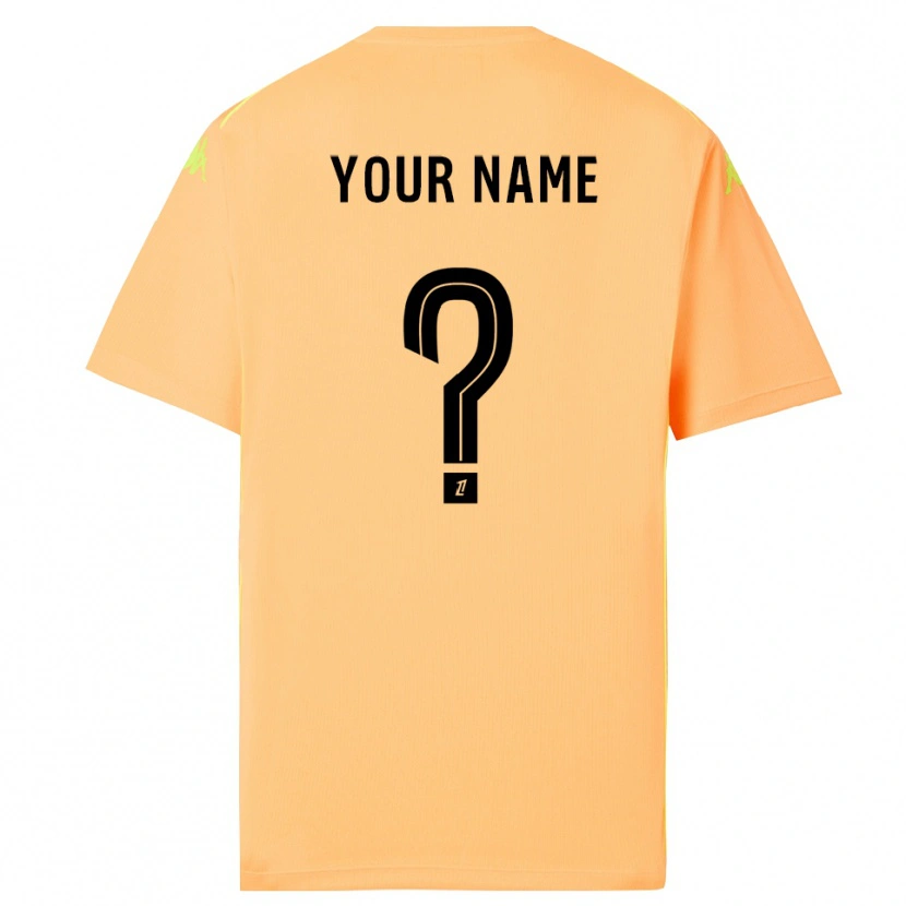 Danxen Criança OGC Nice Laranja Escuro Preto Camisola Guarda-Redes 2025/26 Camisa