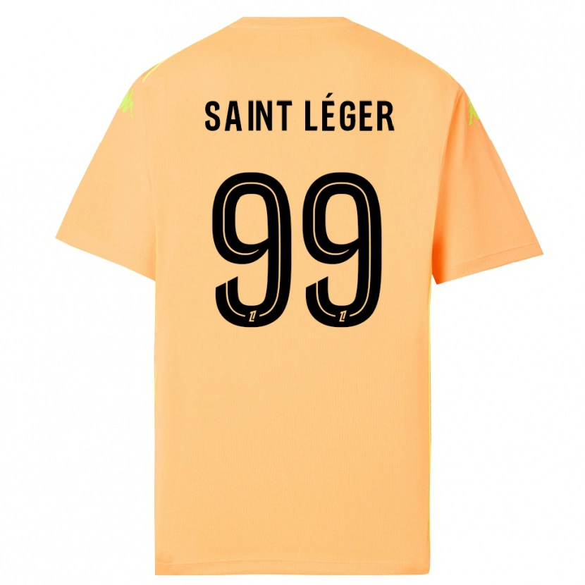 Danxen Criança Maureen Saint Léger #99 Laranja Escuro Preto Camisola Guarda-Redes 2025/26 Camisa