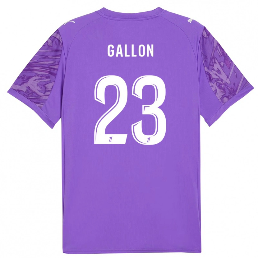 Danxen Criança Gauthier Gallon #23 Orquídea Branco Camisola Guarda-Redes 2025/26 Camisa