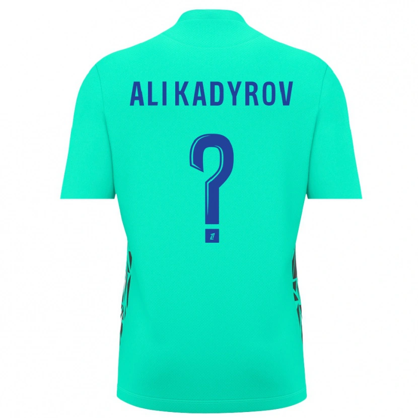 Danxen Criança Tourpal Ali Kadyrov #0 Azul Aquamarina Camisola Guarda-Redes 2025/26 Camisa