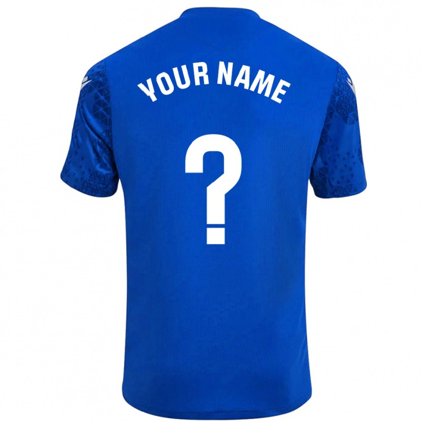 Danxen Criança Cadiz CF Azul Branco Camisola Guarda-Redes 2025/26 Camisa