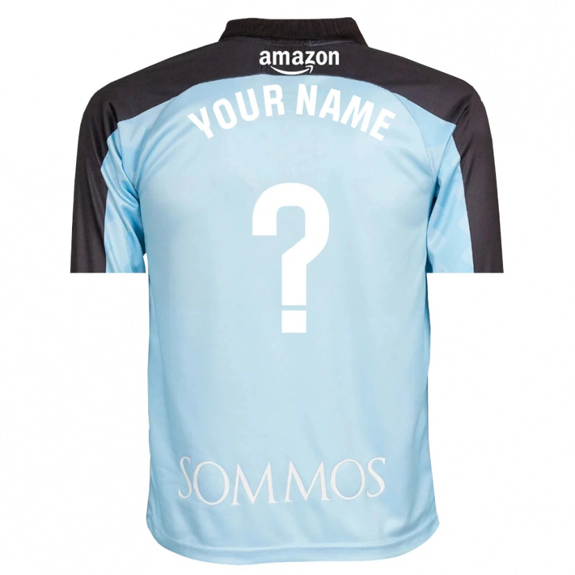 Danxen Criança SD Huesca Azul Claro Preto Camisola Guarda-Redes 2025/26 Camisa