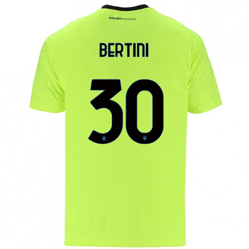 Danxen Criança Tommaso Bertini #30 Verde Amarelo Vermelho Camisola Guarda-Redes 2025/26 Camisa