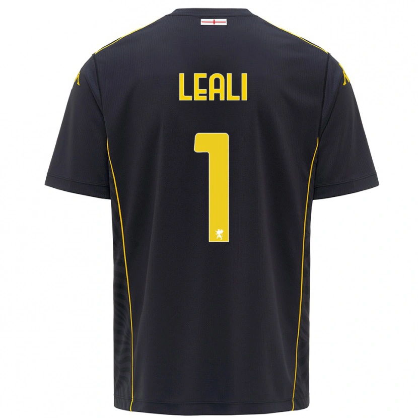 Danxen Criança Nicola Leali #1 Preto Amarelo Camisola Guarda-Redes 2025/26 Camisa