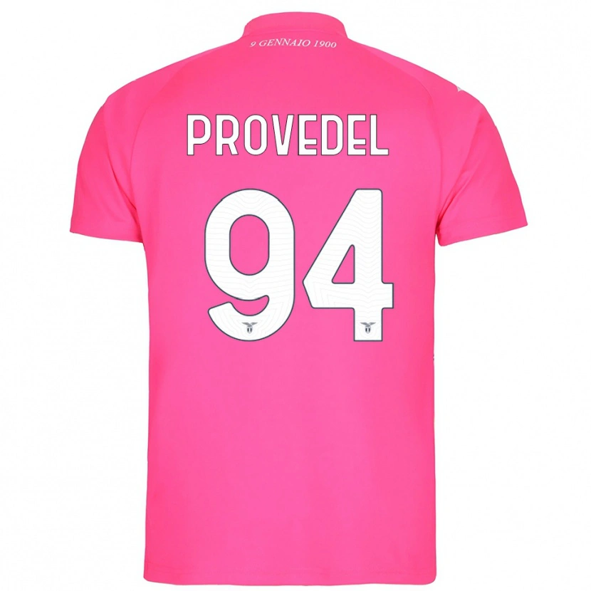 Danxen Criança Ivan Provedel #94 Rosa Intenso Camisola Guarda-Redes 2025/26 Camisa