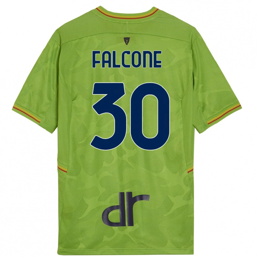 Danxen Criança Wladimiro Falcone #30 Verde Floresta Preto Camisola Guarda-Redes 2025/26 Camisa