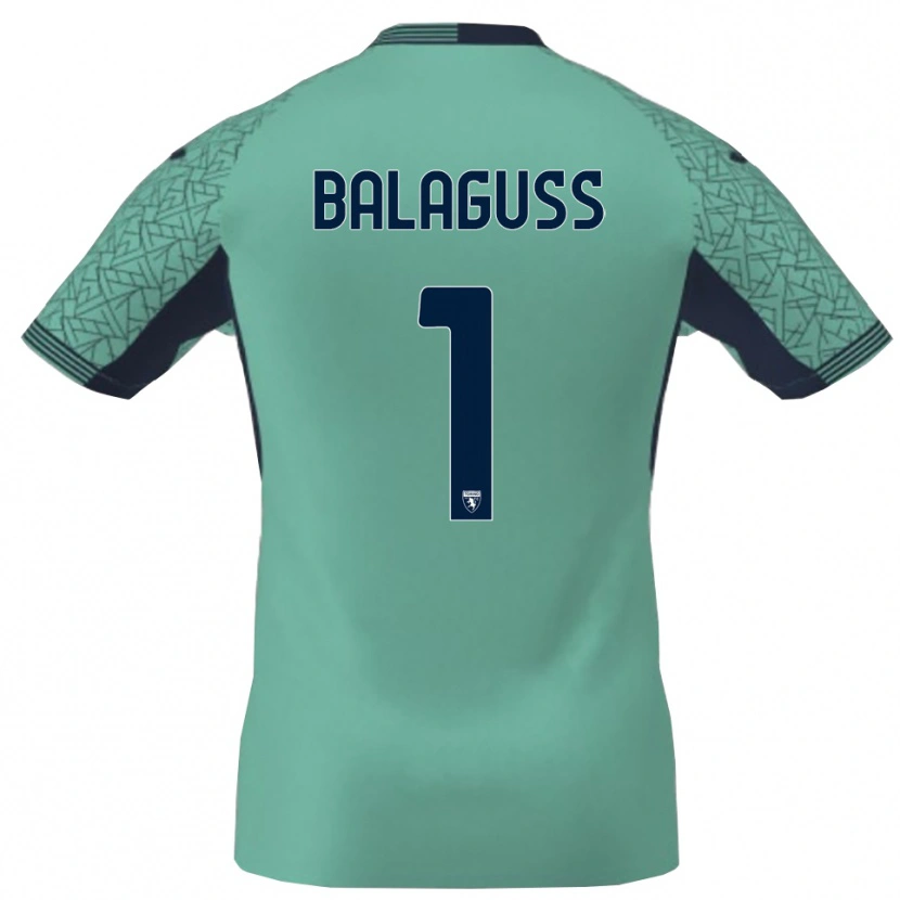 Danxen Criança Nils Balaguss #1 Lagoa Azul Camisola Guarda-Redes 2025/26 Camisa