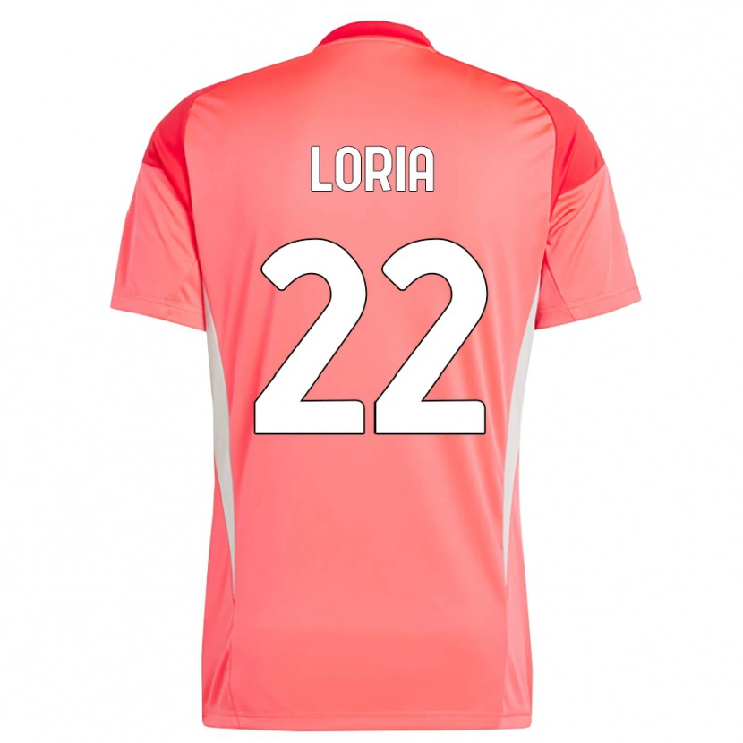 Danxen Criança Leonardo Loria #22 Branco Vermelho Camisola Guarda-Redes 2025/26 Camisa