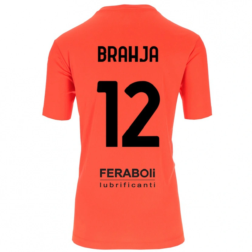 Danxen Criança Thomas Brahja #12 Preto Laranja Vermelho Camisola Guarda-Redes 2025/26 Camisa