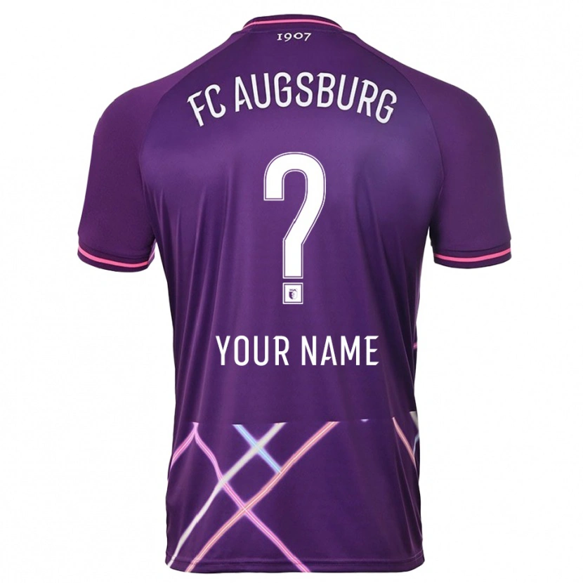 Danxen Criança FC Augsburg Roxo Rosa Camisola Guarda-Redes 2025/26 Camisa