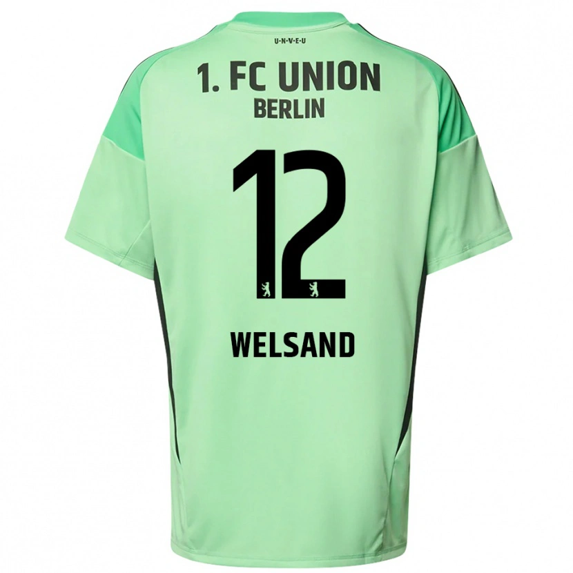 Danxen Criança Oskar Welsand #12 Preto Verde Claro Camisola Guarda-Redes 2025/26 Camisa