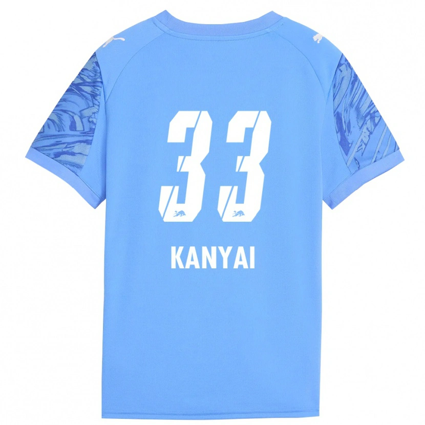 Danxen Criança János Kányai #33 Azul Real Vermelho Camisola Guarda-Redes 2025/26 Camisa
