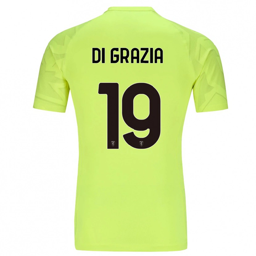 Danxen Criança Manuel Di Grazia #19 Verde Fluorescente Camisola Guarda-Redes 2025/26 Camisa