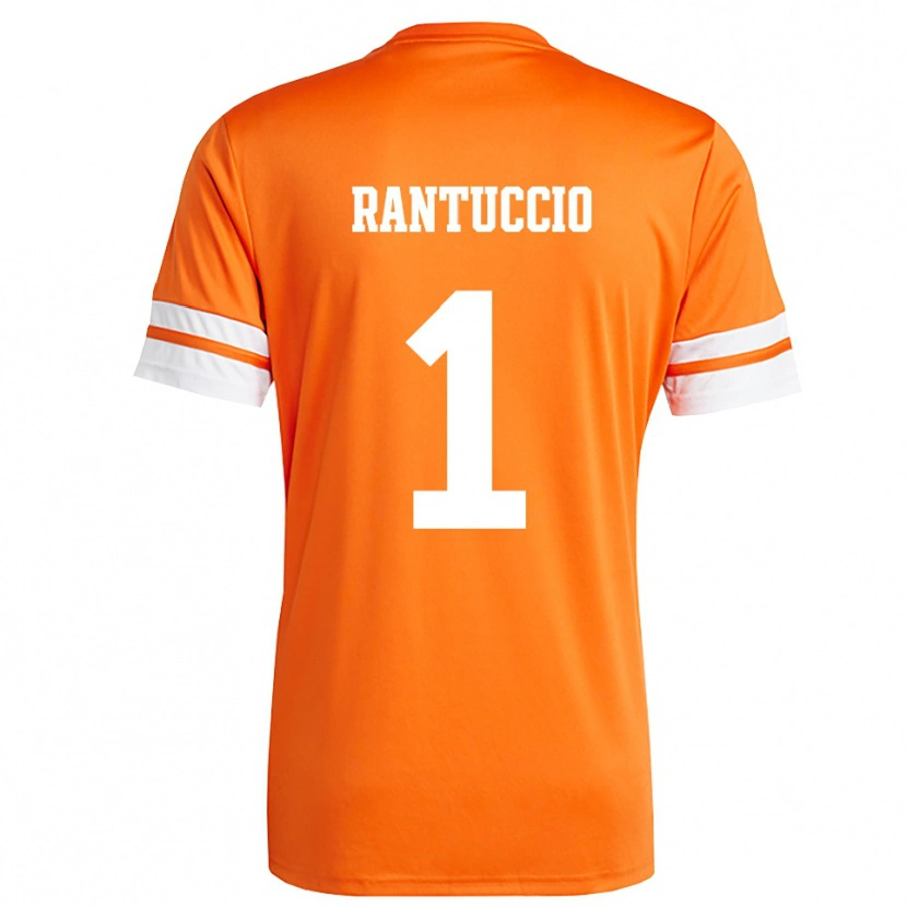Danxen Criança Carmelo Rantuccio #1 Laranja Branco Camisola Guarda-Redes 2025/26 Camisa