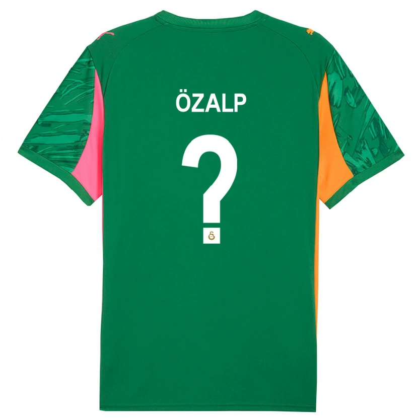 Danxen Criança Hamza Özalp #0 Rosa Laranja Verde Camisola Guarda-Redes 2025/26 Camisa