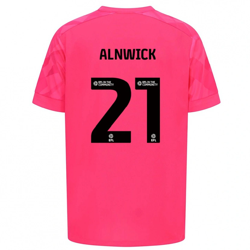 Danxen Criança Jak Alnwick #21 Rosa Rose Camisola Guarda-Redes 2025/26 Camisa
