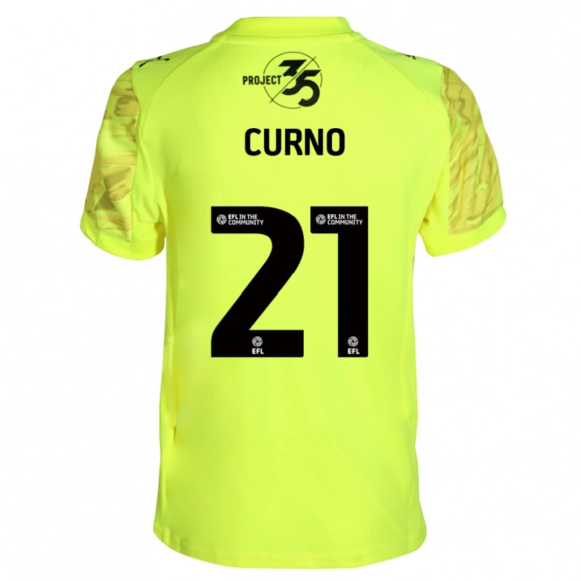 Danxen Criança Maddi Curno #21 Preto Verde Fluorescente Camisola Guarda-Redes 2025/26 Camisa