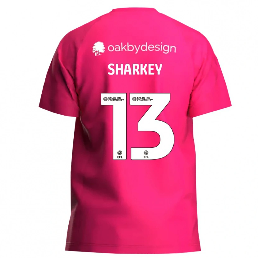 Danxen Criança Toby Sharkey #13 Magenta Camisola Guarda-Redes 2025/26 Camisa
