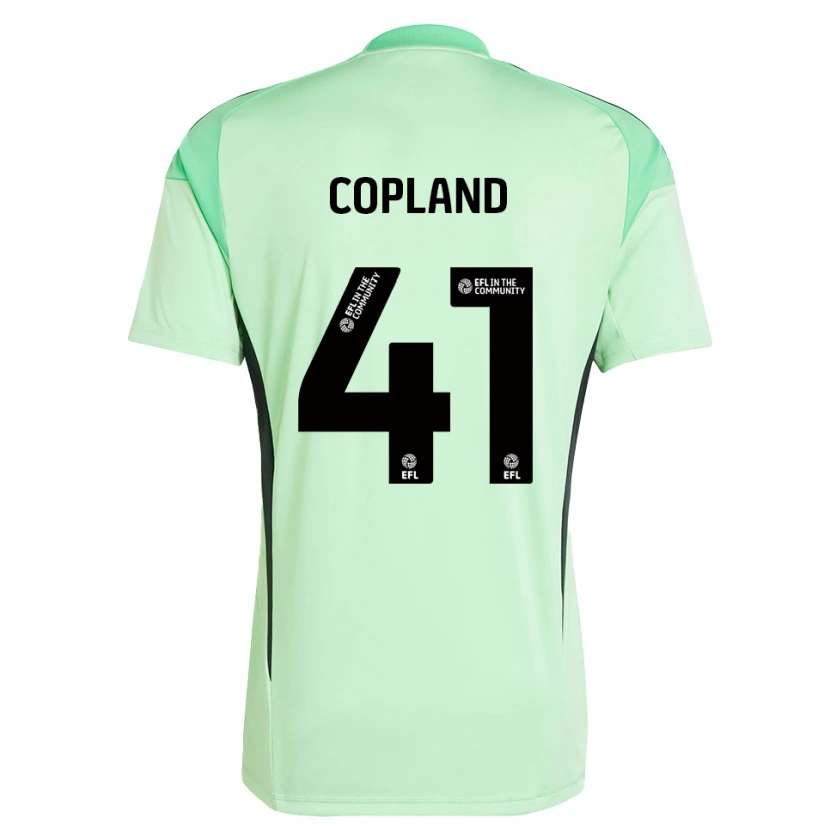 Danxen Criança Jack Copland #41 Preto Verde Claro Camisola Guarda-Redes 2025/26 Camisa