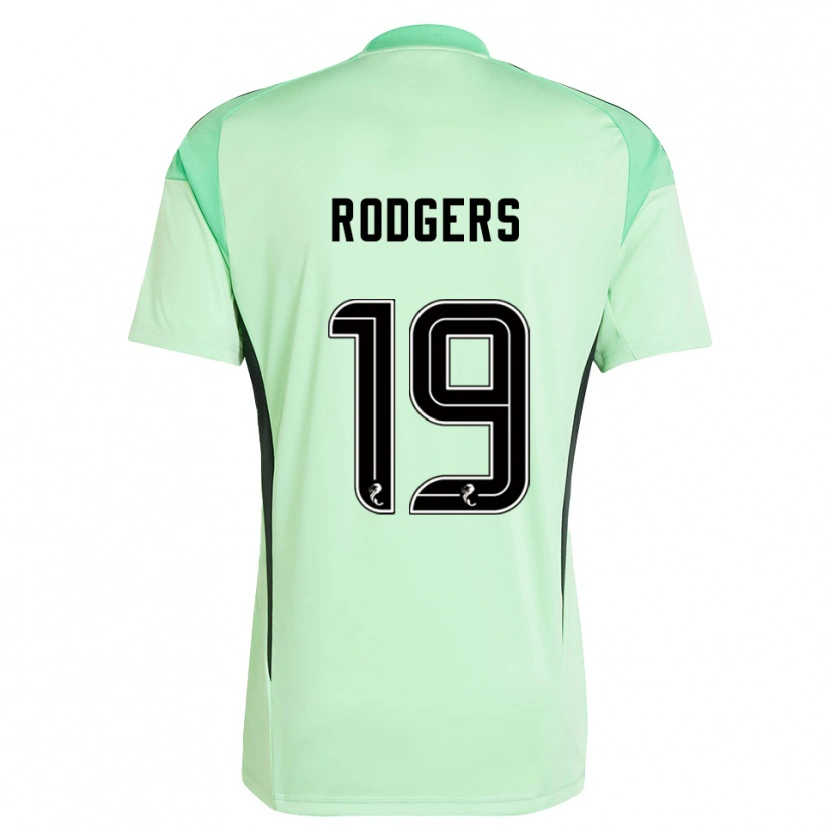 Danxen Criança Lisa Rodgers #19 Preto Verde Claro Camisola Guarda-Redes 2025/26 Camisa