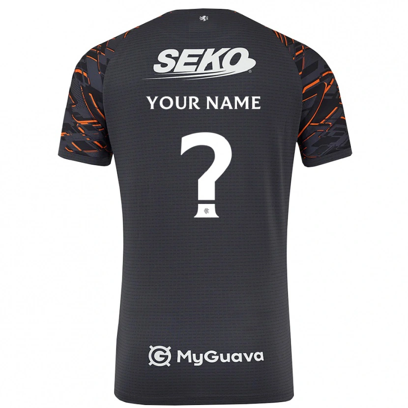 Danxen Criança Rangers FC Cinza Escuro Camisola Guarda-Redes 2025/26 Camisa