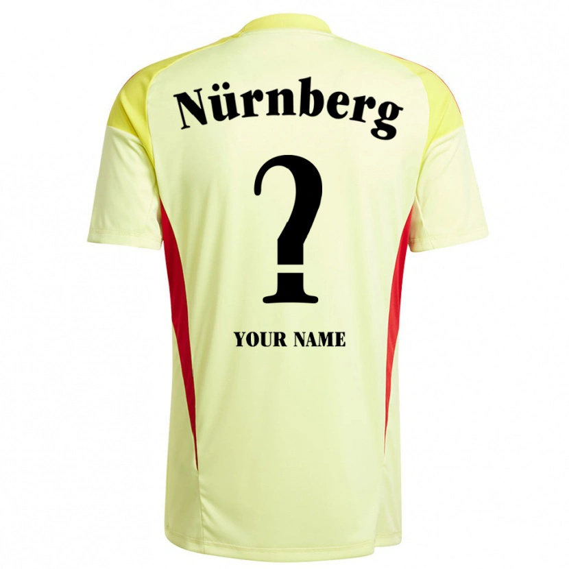 Danxen Criança 1. FC Nürnberg Amarelo Preto Camisola Guarda-Redes 2025/26 Camisa