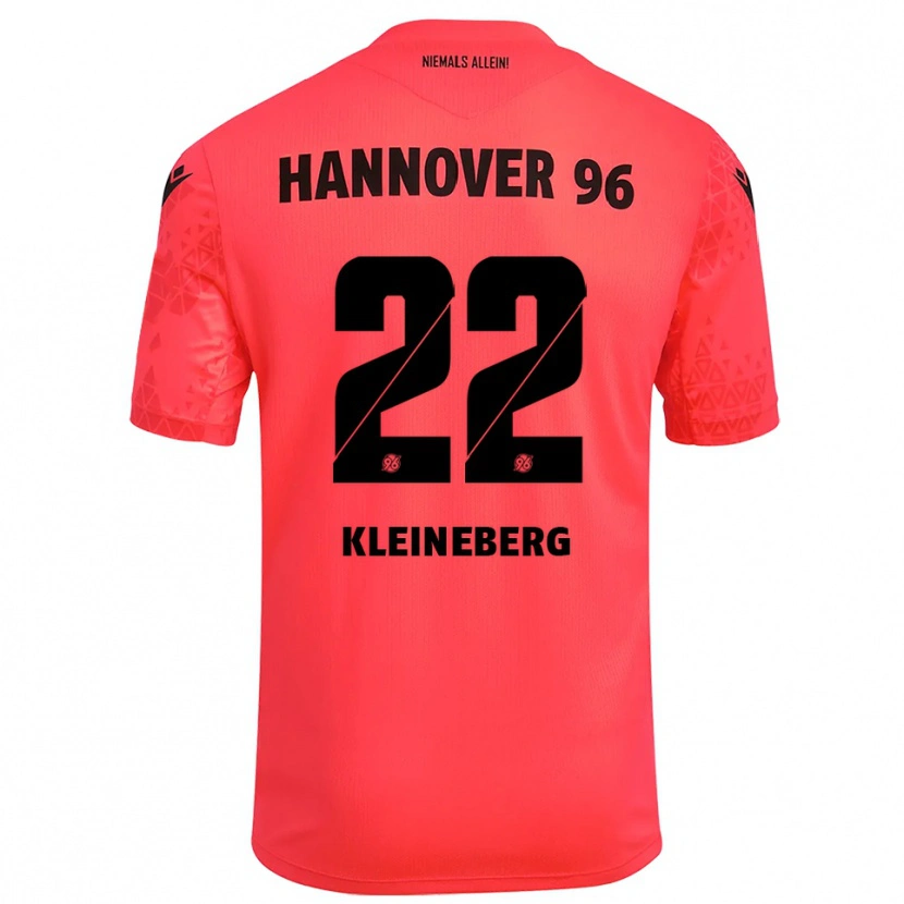 Danxen Criança Philip Kleineberg #22 Vermelho Preto Camisola Guarda-Redes 2025/26 Camisa